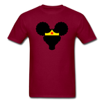 Afro Wonder Women Girl - burgundy