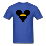 Afro Wonder Women Girl - royal blue
