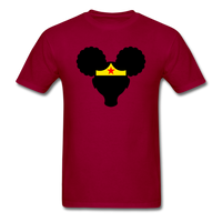 Afro Wonder Women Girl - dark red