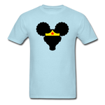 Afro Wonder Women Girl - powder blue
