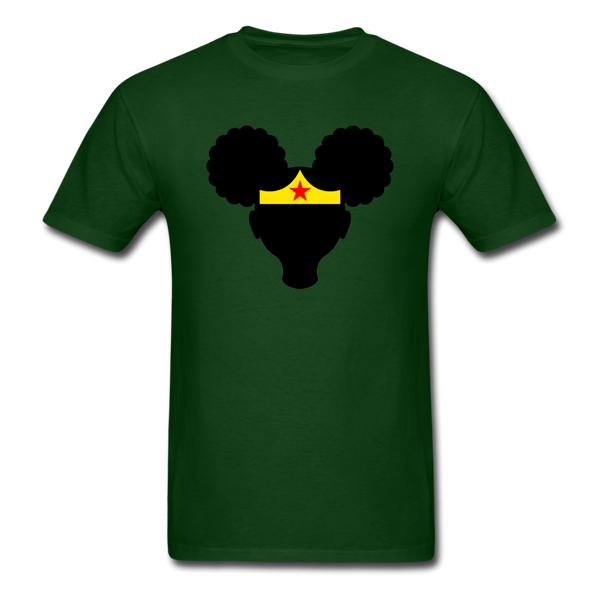 Afro Wonder Women Girl - forest green