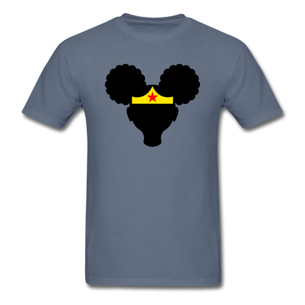 Afro Wonder Women Girl - denim