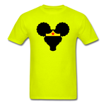 Afro Wonder Women Girl - safety green