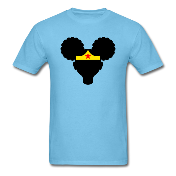 Afro Wonder Women Girl - aquatic blue