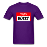 Hello Im Bossy - purple