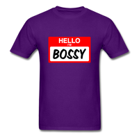 Hello Im Bossy - purple