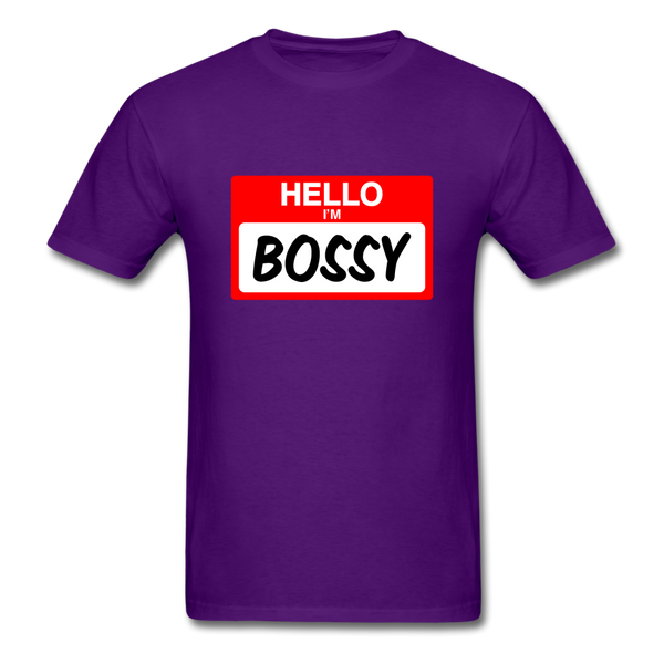 Hello Im Bossy - purple