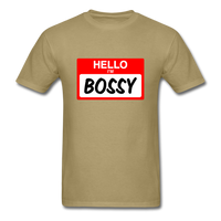 Hello Im Bossy - khaki