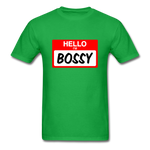 Hello Im Bossy - bright green