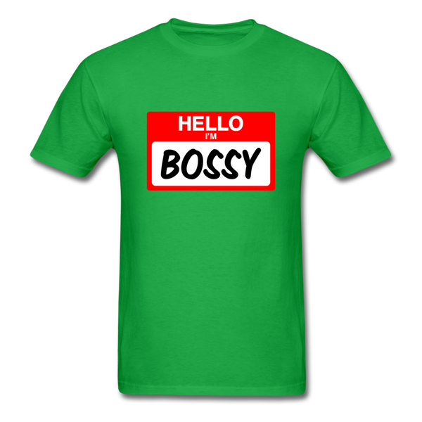Hello Im Bossy - bright green