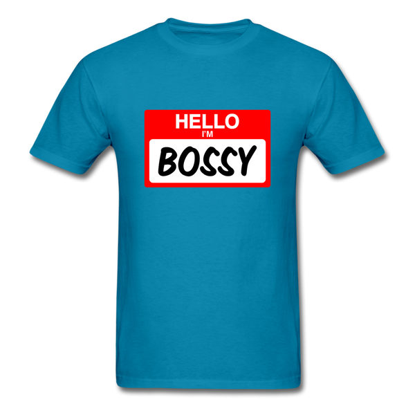 Hello Im Bossy - turquoise