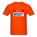 Hello Im Bossy - orange
