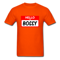 Hello Im Bossy - orange