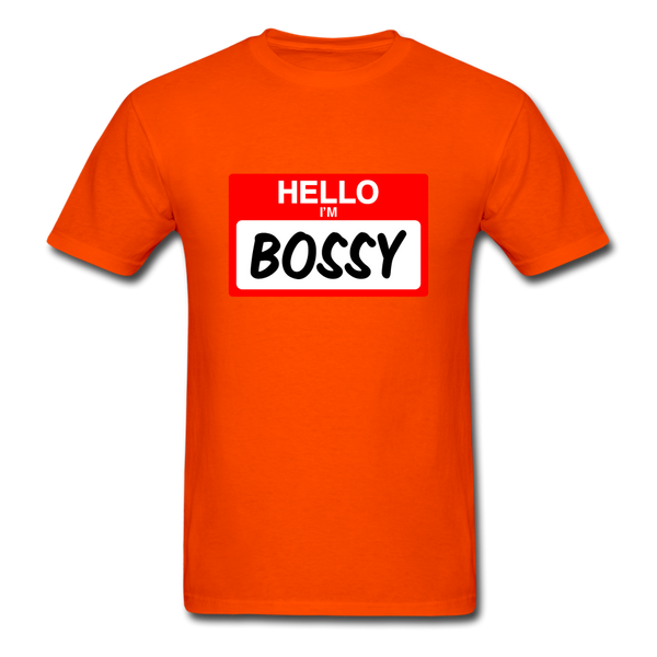 Hello Im Bossy - orange