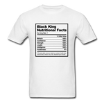 Black King Nutritional  Facts - white