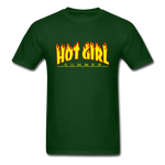 HOT GIRL SUMMER FIRE - forest green