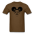 Afro Puff Girl Face - brown