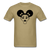 Afro Puff Girl Face - khaki