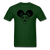 Afro Puff Girl Face - forest green