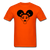 Afro Puff Girl Face - orange