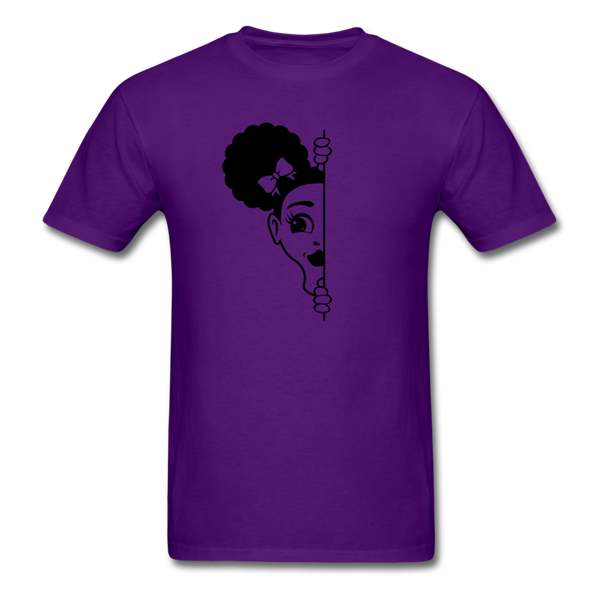 Afro Puff Girl - purple