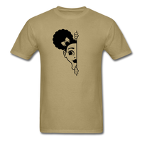 Afro Puff Girl - khaki