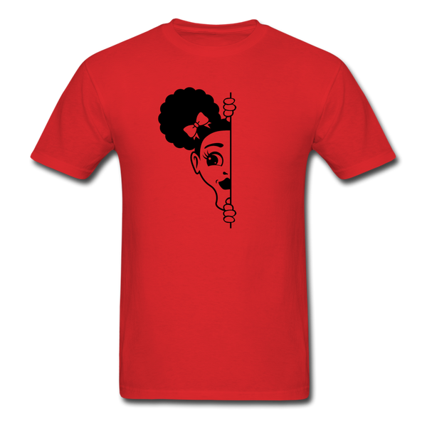 Afro Puff Girl - red