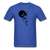 Afro Puff Girl - royal blue