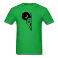Afro Puff Girl - bright green