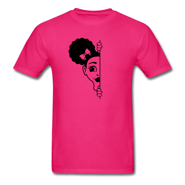 Afro Puff Girl - fuchsia