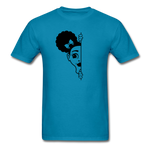 Afro Puff Girl - turquoise