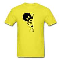 Afro Puff Girl - yellow