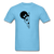 Afro Puff Girl - aquatic blue