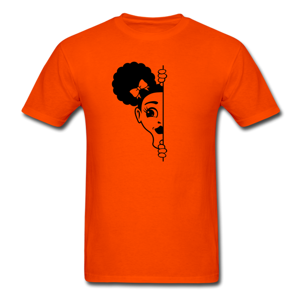 Afro Puff Girl - orange