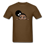 Puff Roses Girl - brown
