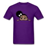 Puff Roses Girl - purple