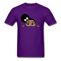Puff Roses Girl - purple