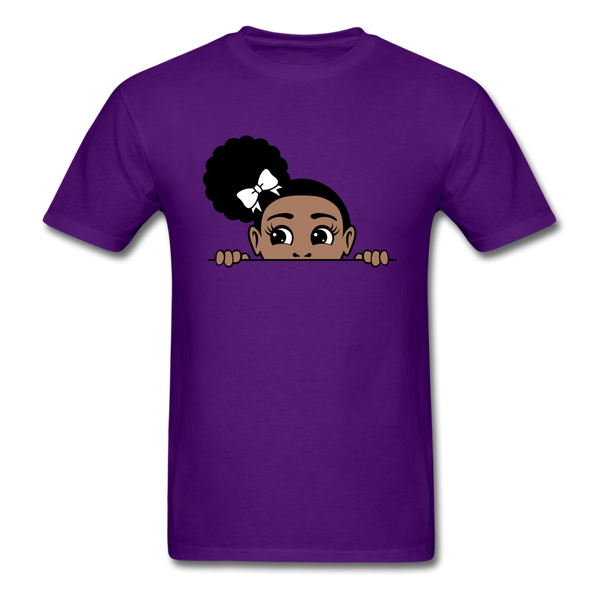 Puff Roses Girl - purple