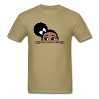 Puff Roses Girl - khaki