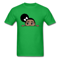 Puff Roses Girl - bright green