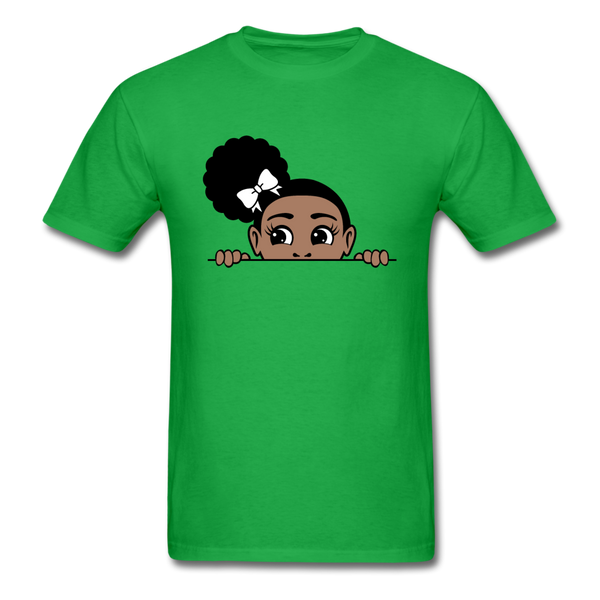 Puff Roses Girl - bright green
