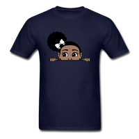 Puff Roses Girl - navy