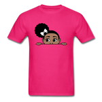 Puff Roses Girl - fuchsia
