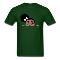 Puff Roses Girl - forest green