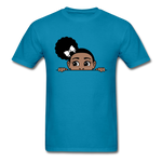 Puff Roses Girl - turquoise
