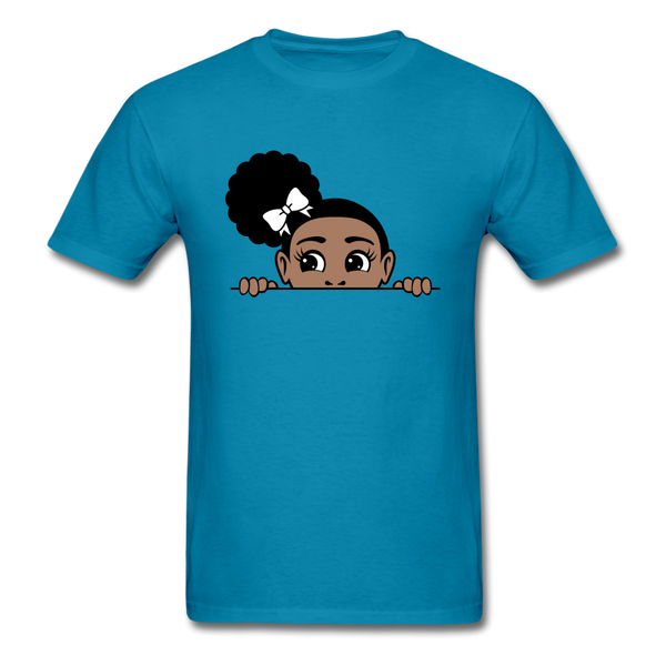 Puff Roses Girl - turquoise