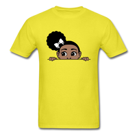 Puff Roses Girl - yellow