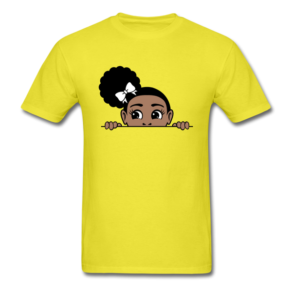 Puff Roses Girl - yellow