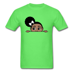 Puff Roses Girl - kiwi