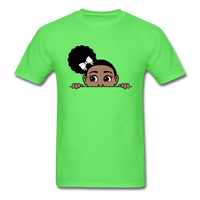 Puff Roses Girl - kiwi